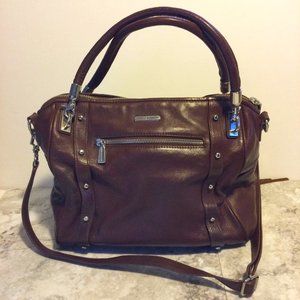 Rebecca Minkoff Brown Leather Cupid Satchel Bag